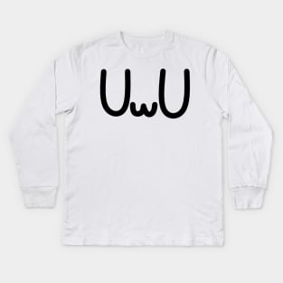 UwU Kids Long Sleeve T-Shirt
